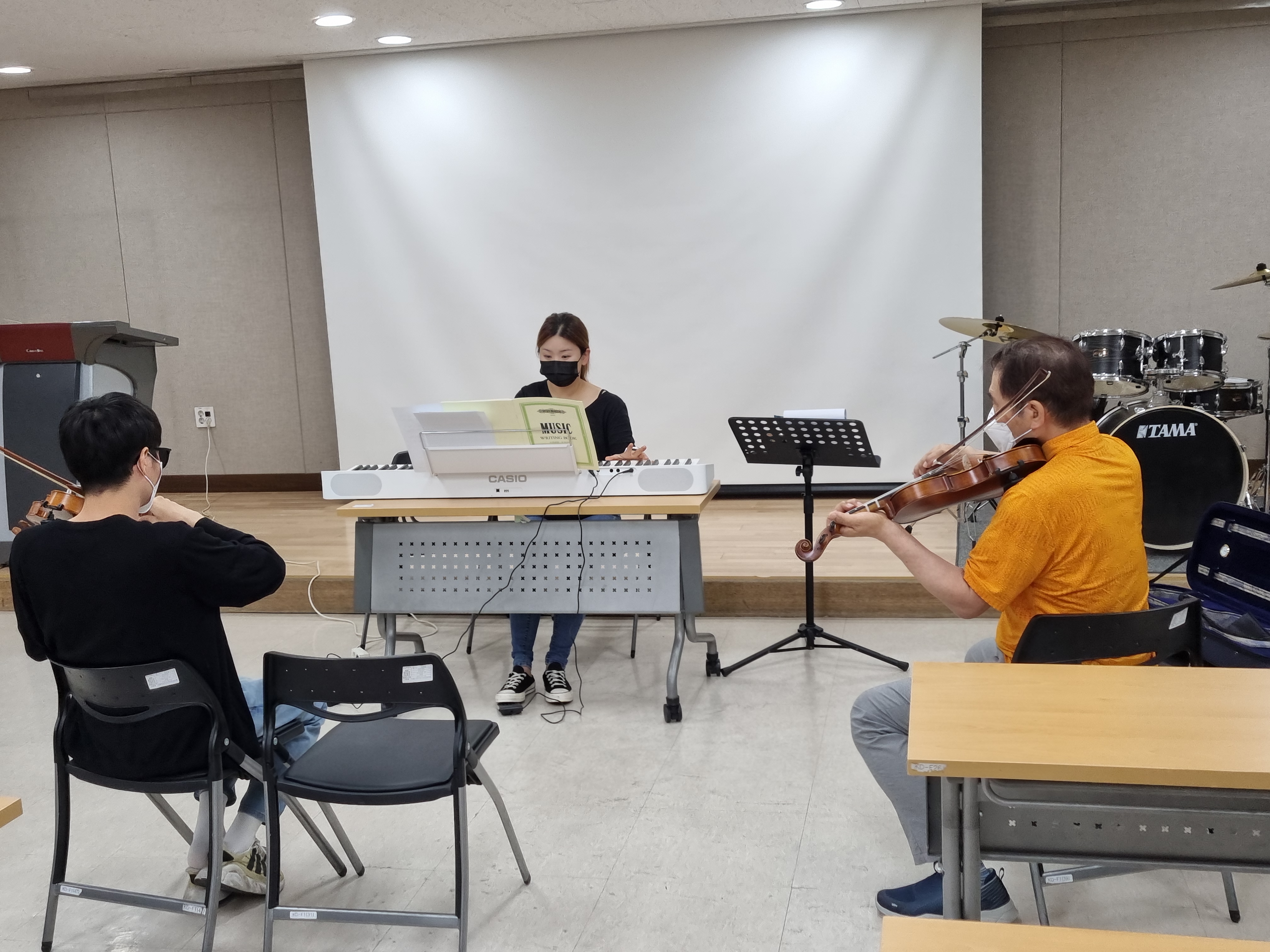 하반기 음악정서지원사업 바이올린교실 수업 실시