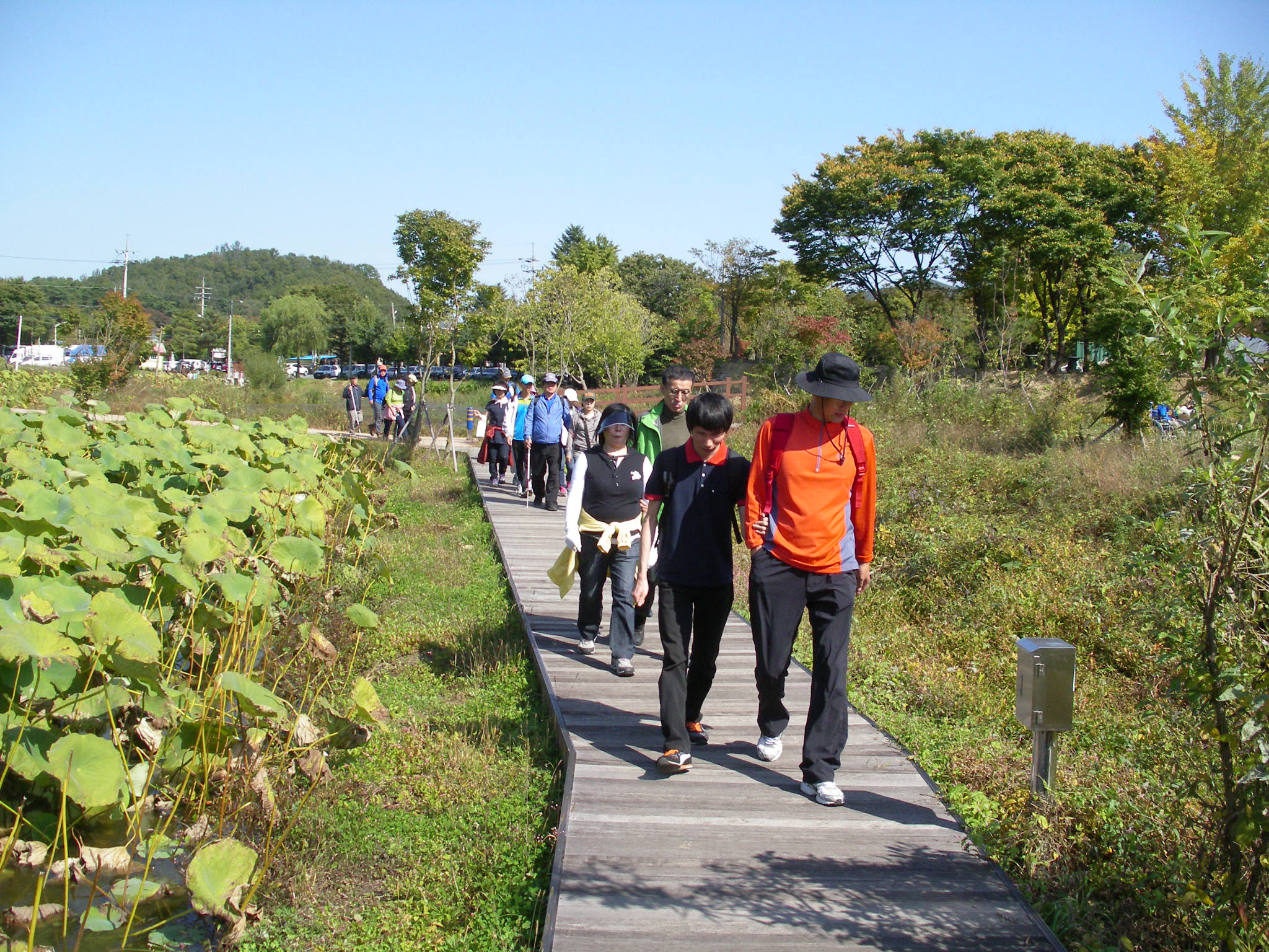 시각장애인 건강걷기교실 (4차)