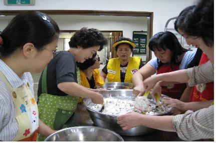 여성부공동협력사업(제빵교실)